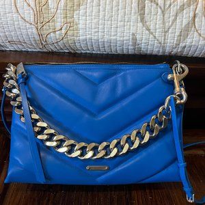 Cobalt Blue Rebecca Minkoff Edie Maxi Crossbody Bag